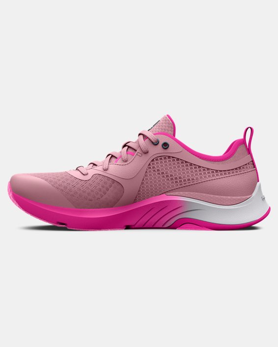 Women's UA HOVR™ Omnia Training Shoes, Pink, pdpMainDesktop image number 1